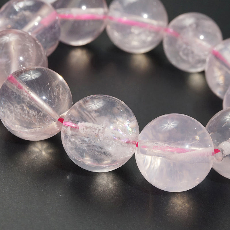 A-Grade Madagascar Rose Quartz 18mm - Gaea