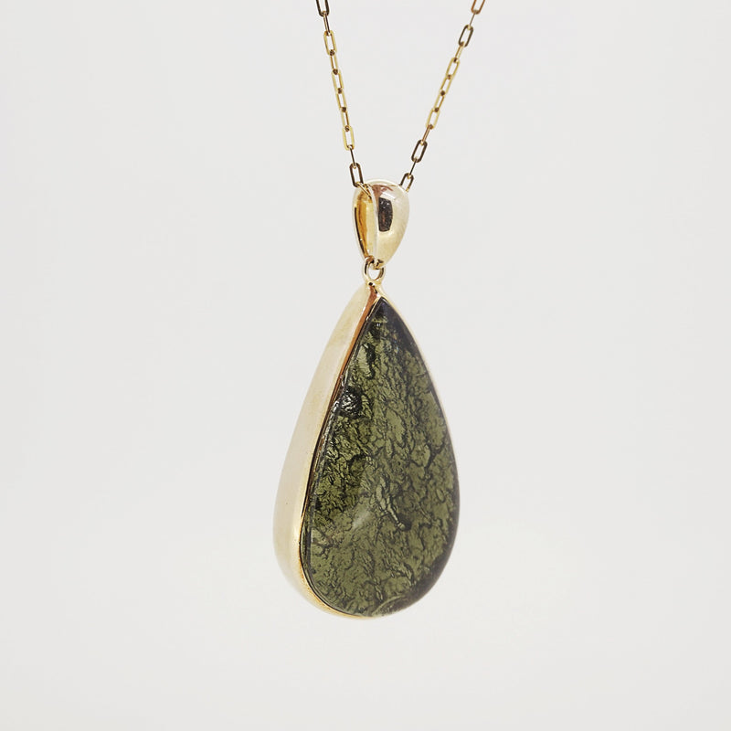 Moldavite Pear - Gaea | Crystal Jewelry & Gemstones (Manila, Philippines)