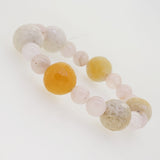 Rose Quartz with Calcite - Gaea | Crystal Jewelry & Gemstones (Manila, Philippines)