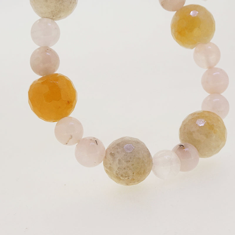 Rose Quartz with Calcite - Gaea | Crystal Jewelry & Gemstones (Manila, Philippines)