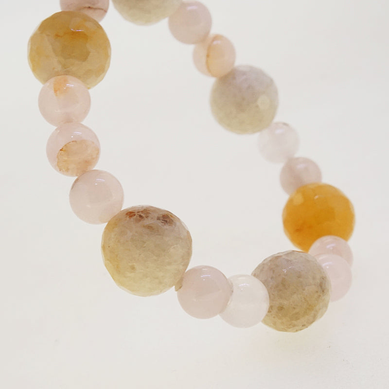 Rose Quartz with Calcite - Gaea | Crystal Jewelry & Gemstones (Manila, Philippines)