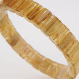 AA-Grade Golden Rutilated Quartz Bangle - Gaea | Crystal Jewelry & Gemstones (Manila, Philippines)