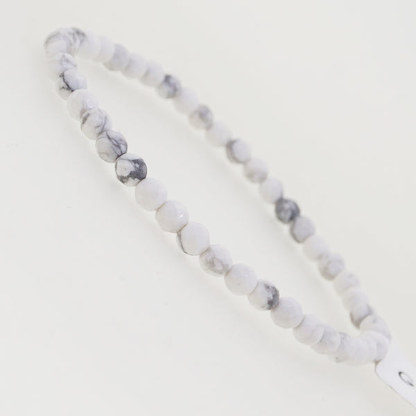 Howlite Faceted 4mm - Gaea | Crystal Jewelry & Gemstones (Manila, Philippines)