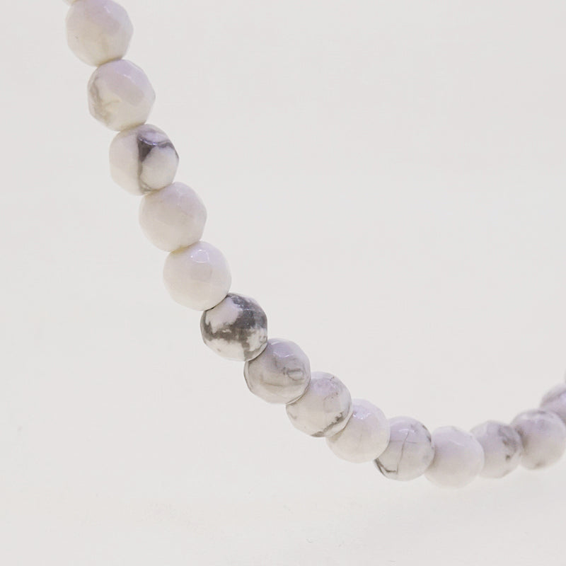 Howlite Faceted 4mm - Gaea | Crystal Jewelry & Gemstones (Manila, Philippines)