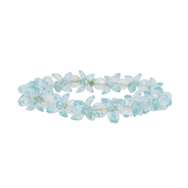 A-Grade Blue Topaz Faceted Florette - Gaea | Crystal Jewelry & Gemstones (Manila, Philippines)