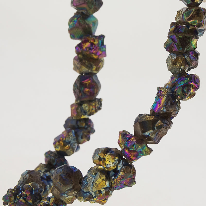 Raw Rainbow Pyrite Nuggets - Gaea