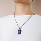 Charoite Rectangle - Gaea | Crystal Jewelry & Gemstones (Manila, Philippines)