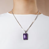 Charoite Rectangle - Gaea | Crystal Jewelry & Gemstones (Manila, Philippines)