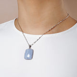 Blue Lace Chalcedony Cabochon - Gaea | Crystal Jewelry & Gemstones (Manila, Philippines)