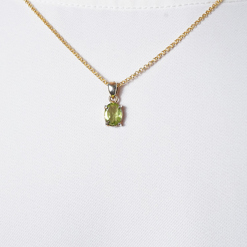 A-Grade Peridot Faceted Oval - Gaea | Crystal Jewelry & Gemstones (Manila, Philippines)
