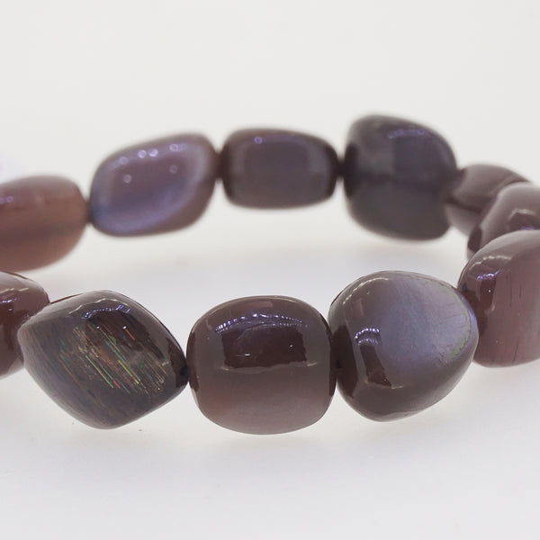 AA-Grade Chocolate Moonstone Tumble - Gaea | Crystal Jewelry & Gemstones (Manila, Philippines)