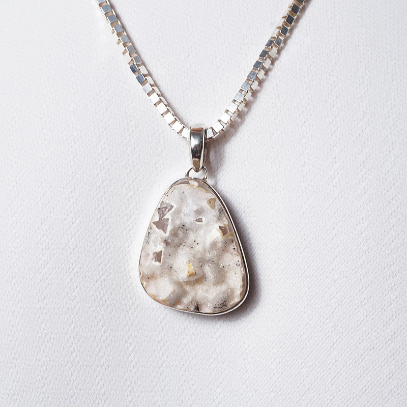 White Cobaltoan Calcite - Gaea | Crystal Jewelry & Gemstones (Manila, Philippines)