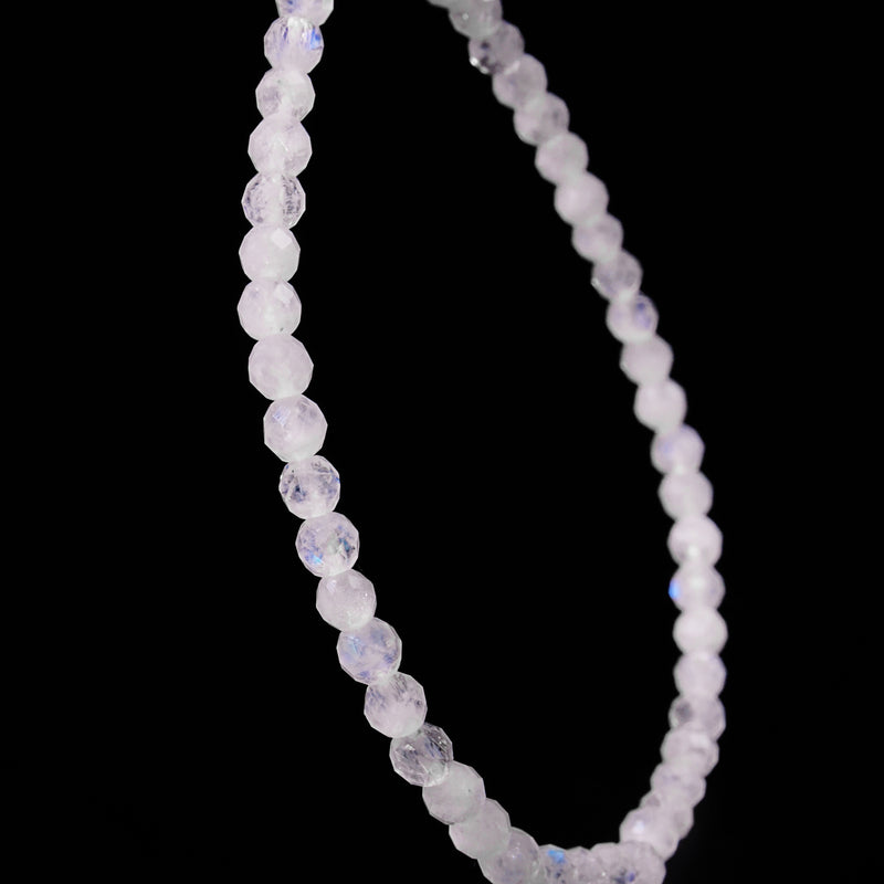 A-Grade Rainbow Moonstone Faceted 4mm - Gaea | Crystal Jewelry & Gemstones (Manila, Philippines)