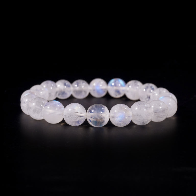 AA-Grade Rainbow Moonstone 9mm - Gaea