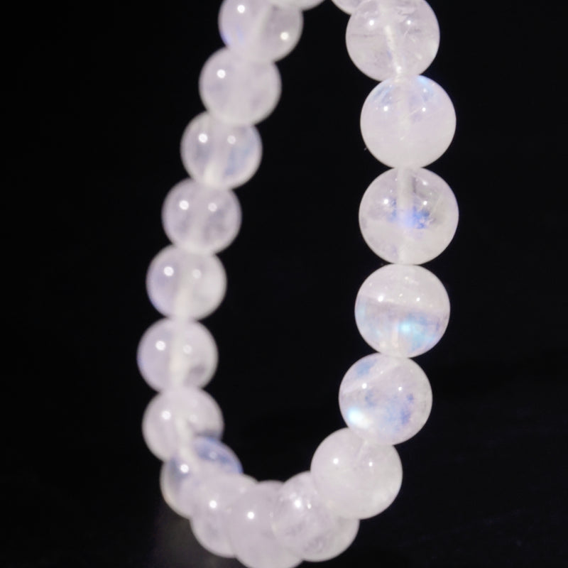 AA-Grade Rainbow Moonstone 9mm - Gaea