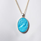 Sleeping Beauty Turquoise Cameo - Gaea | Crystal Jewelry & Gemstones (Manila, Philippines)