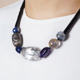 Black Onyx with Clear Quartz, Sodalite, and Amethyst - Gaea | Crystal Jewelry & Gemstones (Manila, Philippines)