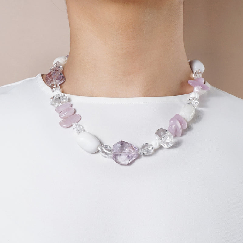 Kunzite, Clear Quartz, and White Onyx - Gaea | Crystal Jewelry & Gemstones (Manila, Philippines)