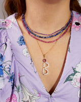 Les Initiales - Personalized Initial Necklace in Freshwater Pearl - Gaea