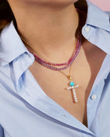 Les Initiales - Personalized Initial Necklace in Freshwater Pearl - Gaea