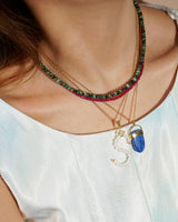 Les Initiales - Personalized Initial Necklace in Freshwater Pearl - Gaea