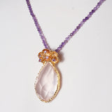 A-Grade Rose Quartz with Amethyst - Gaea | Crystal Jewelry & Gemstones (Manila, Philippines)