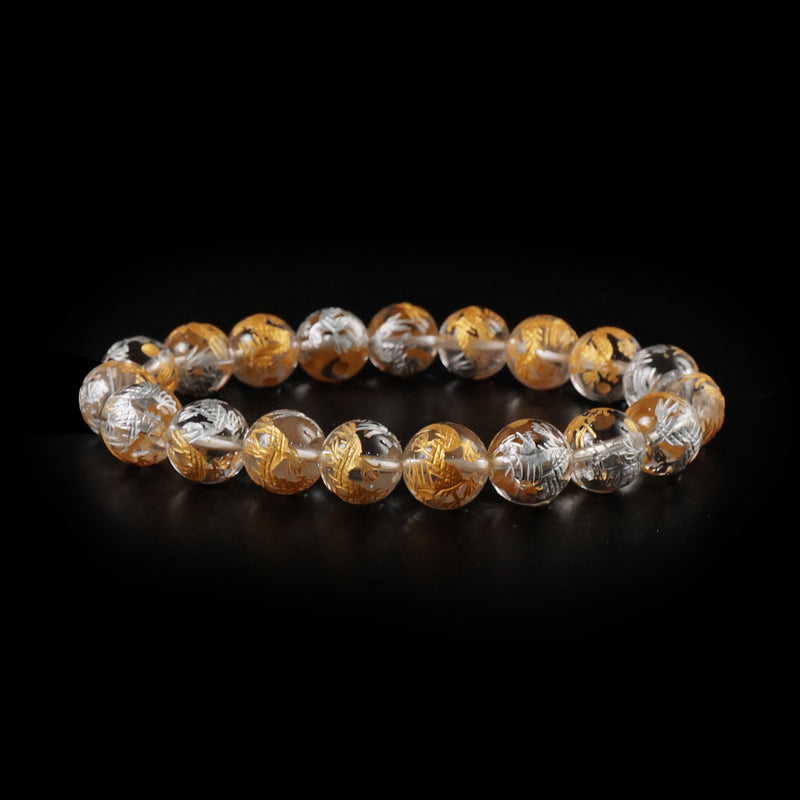 Clear Quartz with Carved Dragon 10mm - Gaea | Crystal Jewelry & Gemstones (Manila, Philippines)