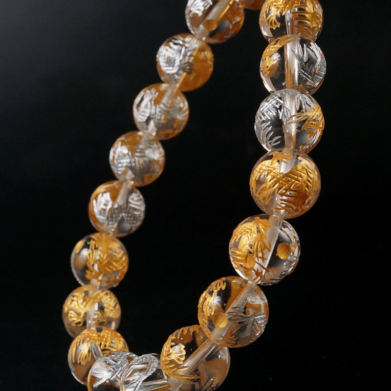 Clear Quartz with Carved Dragon 10mm - Gaea | Crystal Jewelry & Gemstones (Manila, Philippines)