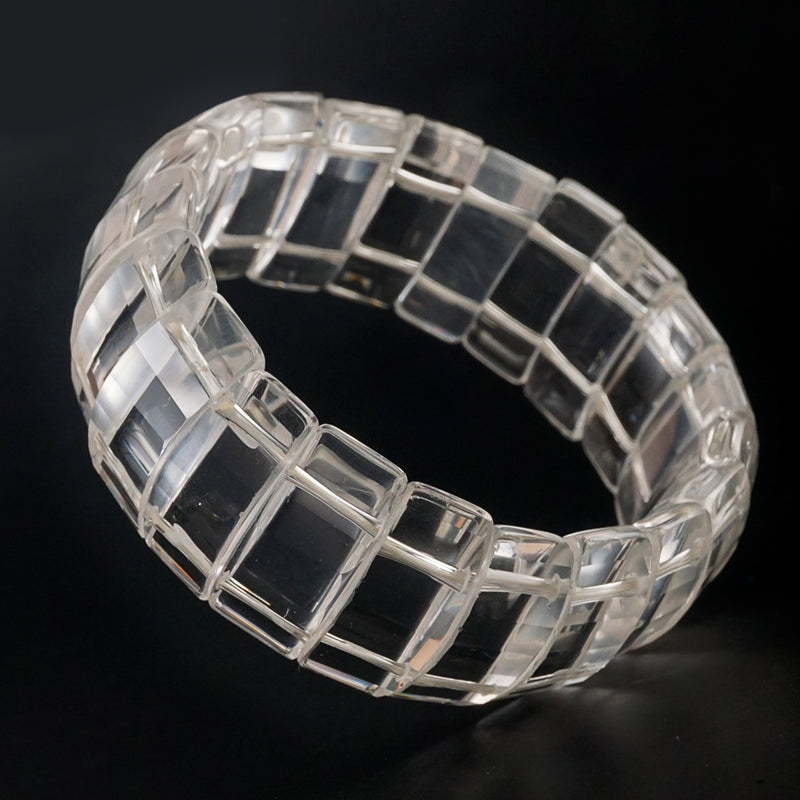 Clear Quartz Bangle (L) - Gaea | Crystal Jewelry & Gemstones (Manila, Philippines)