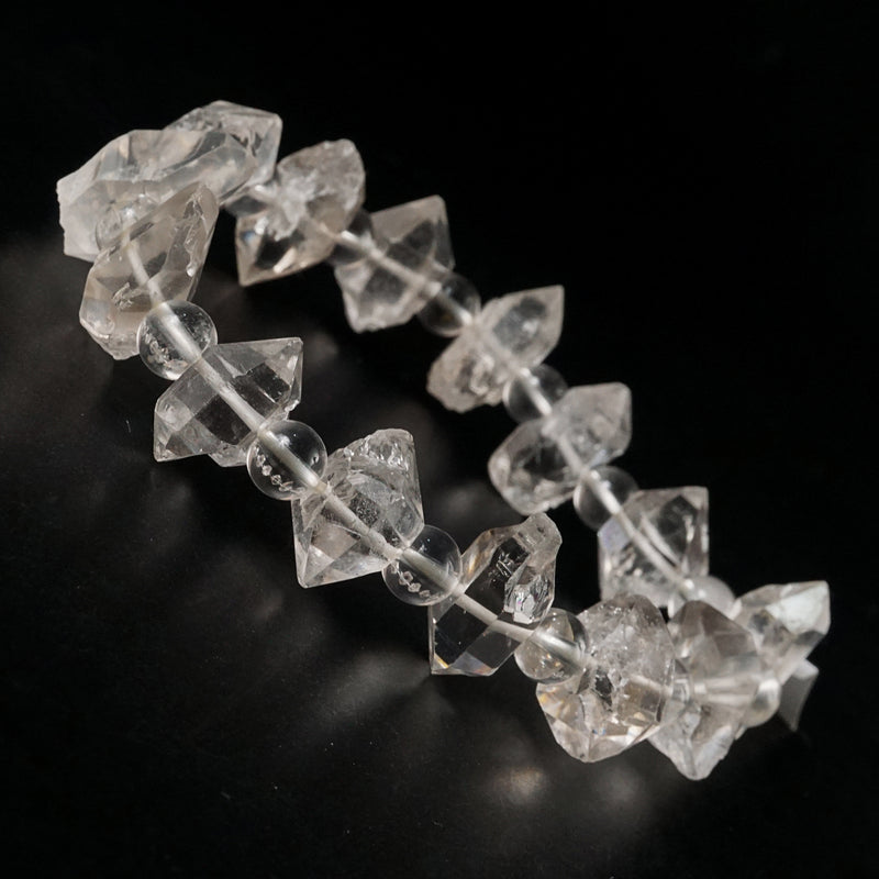 Herkimer Diamond and Clear Quartz (M) - Gaea | Crystal Jewelry & Gemstones (Manila, Philippines)