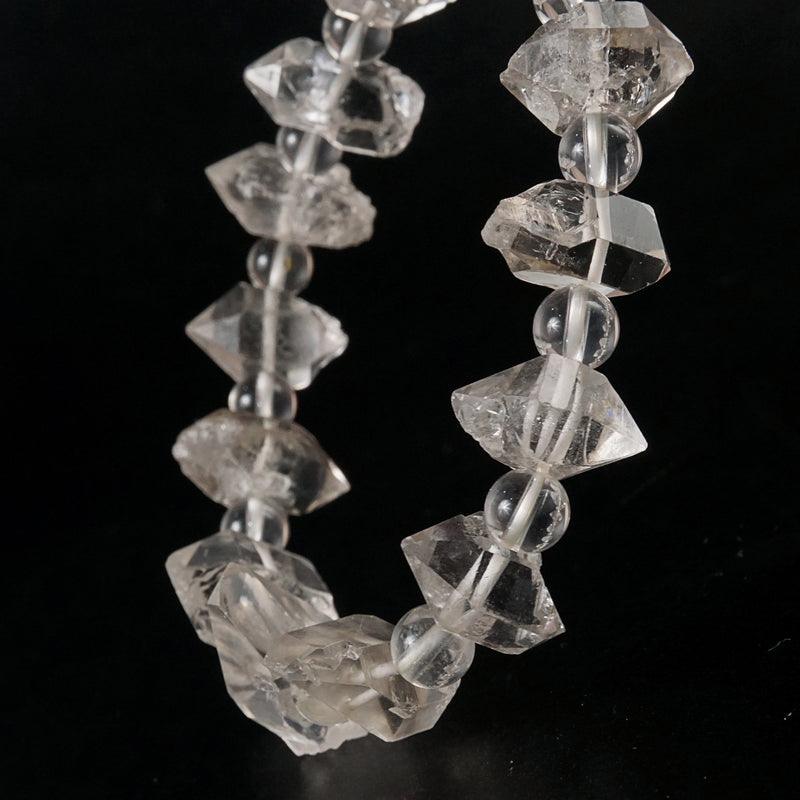 Herkimer Diamond and Clear Quartz (M) - Gaea | Crystal Jewelry & Gemstones (Manila, Philippines)