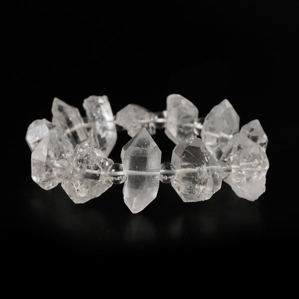 Herkimer Diamond and Clear Quartz (L) - Gaea | Crystal Jewelry & Gemstones (Manila, Philippines)