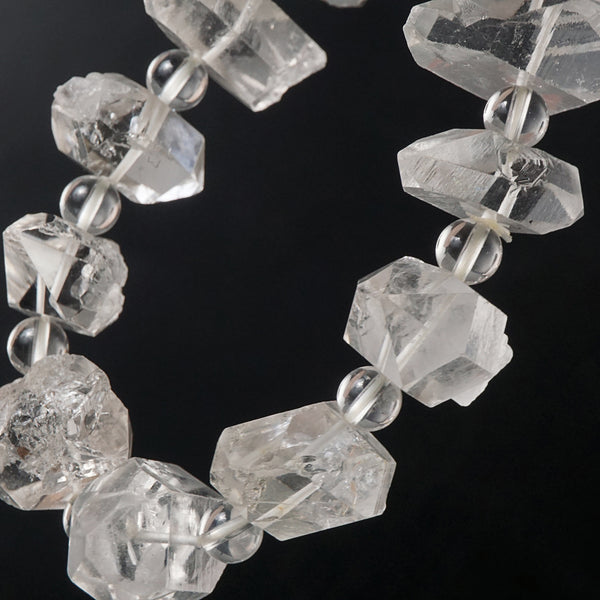 Herkimer Diamond and Clear Quartz (L) - Gaea | Crystal Jewelry & Gemstones (Manila, Philippines)