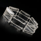 Clear Quartz Square Bangle - Gaea | Crystal Jewelry & Gemstones (Manila, Philippines)