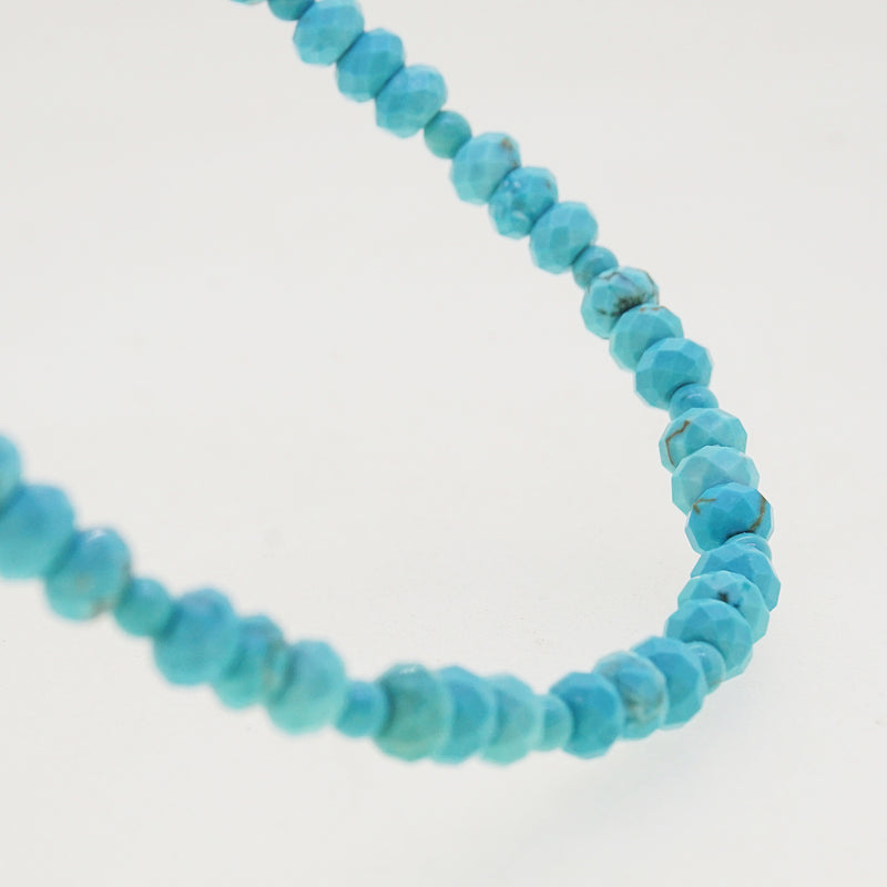 Turquoise Faceted Rondelle 4mm - Gaea | Crystal Jewelry & Gemstones (Manila, Philippines)