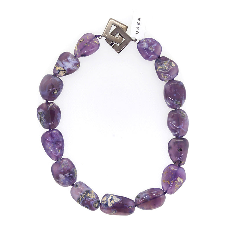 Purple Chalcedony Tumble - Gaea