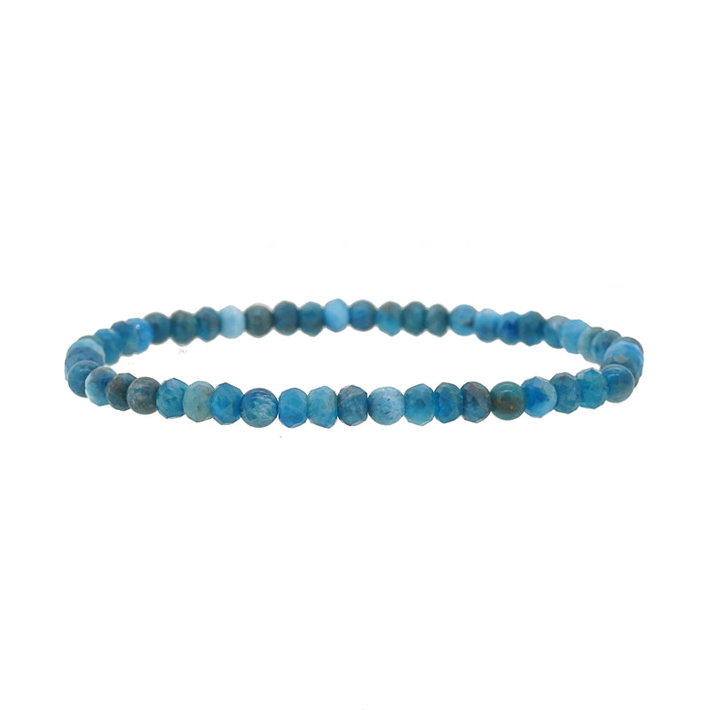 Madagascar Apatite Faceted Rondelle 5mm - Gaea | Crystal Jewelry & Gemstones (Manila, Philippines)