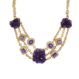 Multi-Strand Amethyst Drusy - Gaea