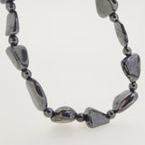 Silver Hematite Tumble with Rondelle - Gaea | Crystal Jewelry & Gemstones (Manila, Philippines)