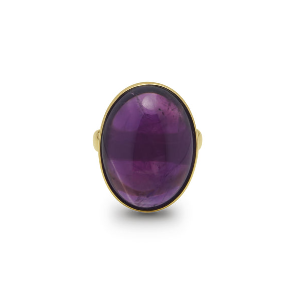 Amethyst Oval Cabochon - Gaea