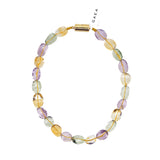 Citrine, Prasiolite, and Amethyst Tumble (M) - Gaea