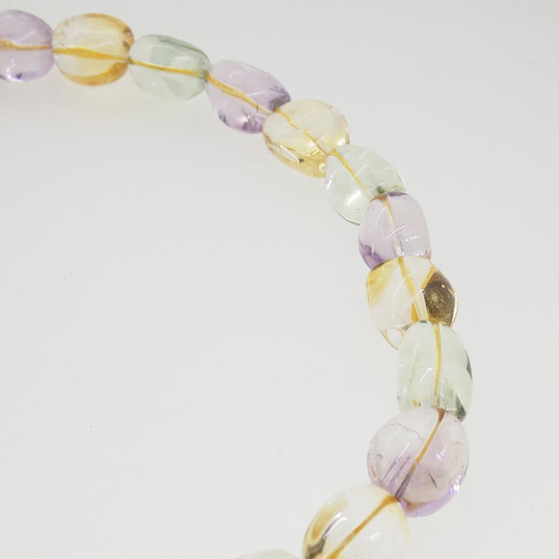 Citrine, Prasiolite, and Amethyst Tumble (M) - Gaea