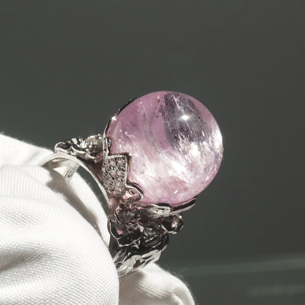 AA-Grade Kunzite Ball - Gaea