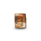 Dendritic Agate Rectangle Cabochon - Gaea