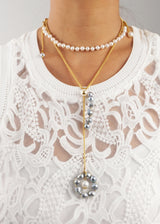 Freshwater Pearl Double Drop - Gaea | Crystal Jewelry & Gemstones (Manila, Philippines)