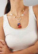 Red Coral, Lapis Lazuli, and Black Onyx - Gaea | Crystal Jewelry & Gemstones (Manila, Philippines)