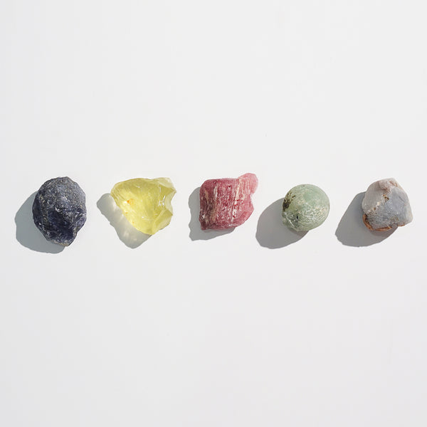 Premium Mixed Raw Crystals Specimen Set - Gaea