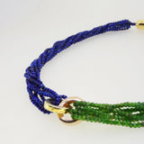 A-Grade Chrome Diopside and Lapis Lazuli - Gaea