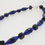 Lapis Lazuli and Onyx Geometric Shapes - Gaea