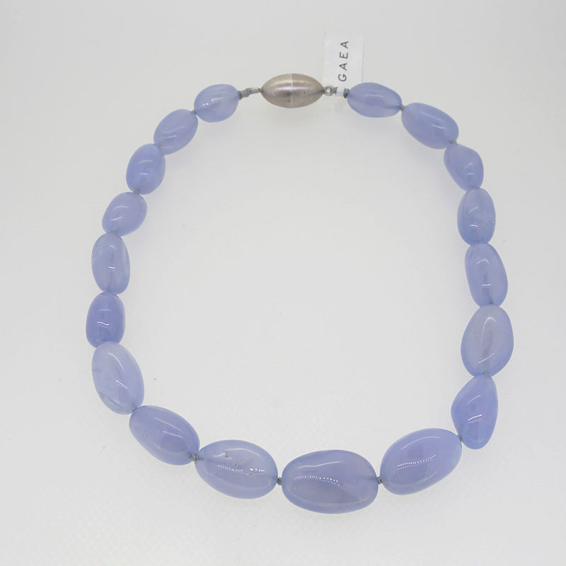 A-Grade Blue Chalcedony Tumble - Gaea